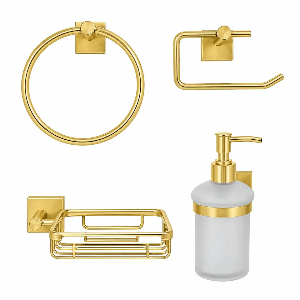 Accesorio 1700 x 4 Piezas Oro 1