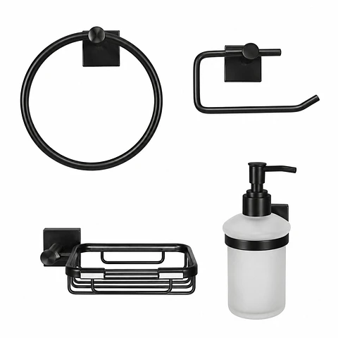 Accesorio 1700 x 4 Piezas Negro