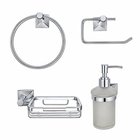 Accesorio 1700 x 4 Piezas Cromado