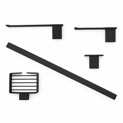 Juego de Accesorios Luxor 5 Piezas Negro