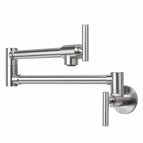 Llave Pared Ecualizable Acero 304 Satín