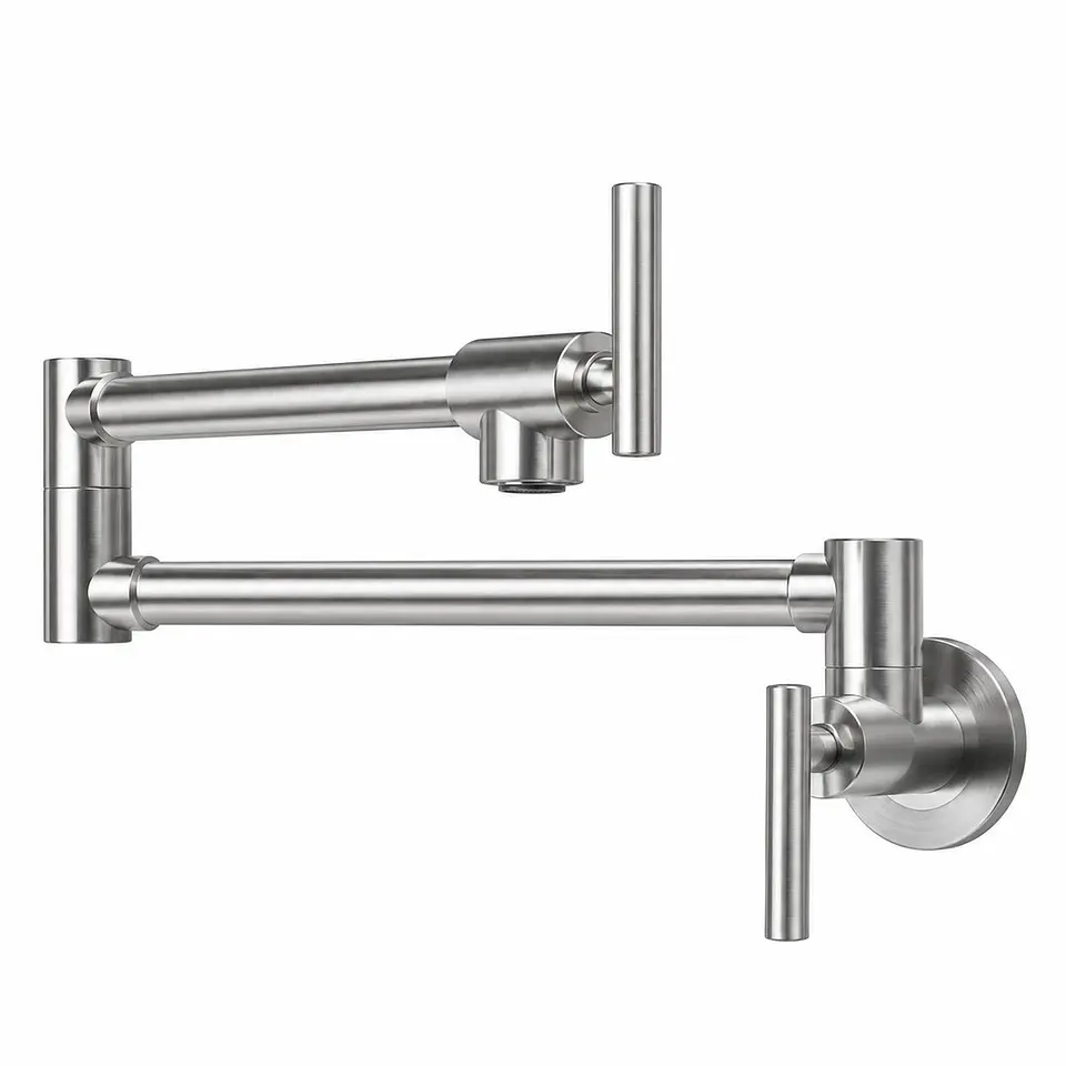 Llave Pared Ecualizable Acero 304 Satín 1