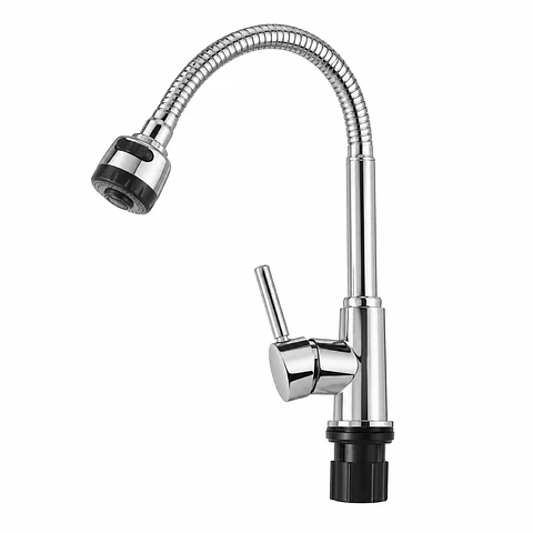 Monocontrol Lavaplatos Cuello Flexible Cromado