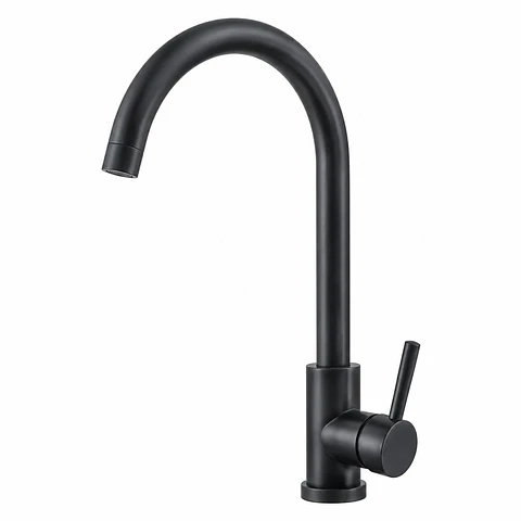 Monocontrol Lavaplatos Cuello Cisne Gris