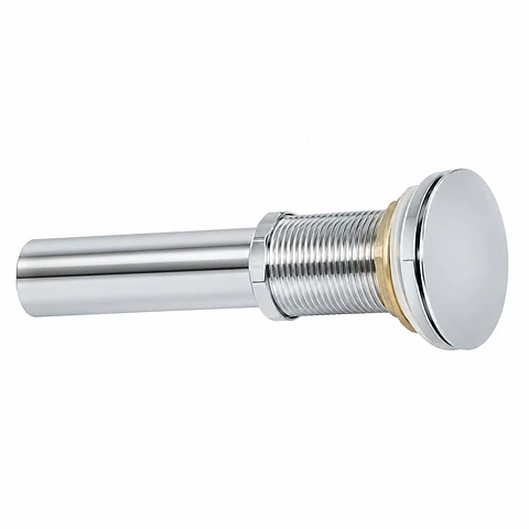 Desagüe de Push para Lavamanos en Zinc 20 cm