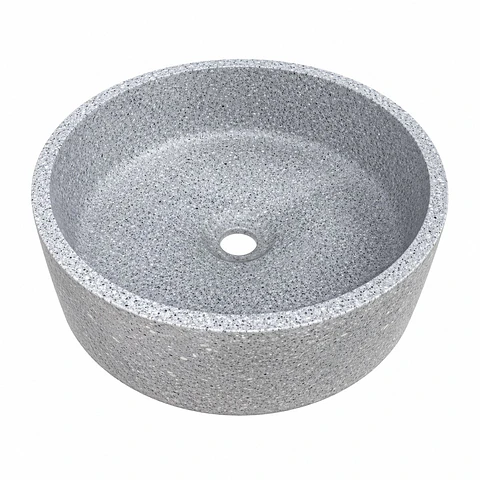Lavamanos Stone Gris 360 × 360 × 120m