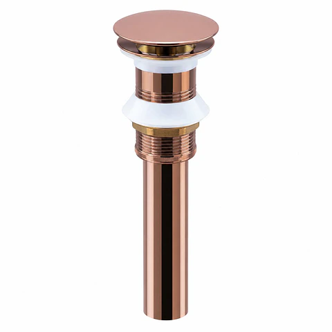 Desagüe Push para Lavamanos Oro Rosa