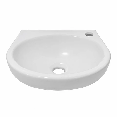 Lavamanos de Colgar Cerámico Blanco 29 × 29 cm