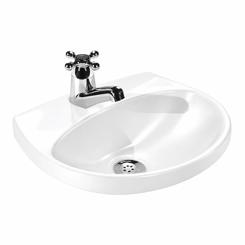 Lavamanos de Colgar Blanco 36 × 31 cm