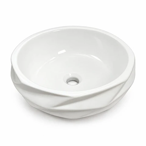 Lavamanos Cosmos Blanco 40 × 40 × 15