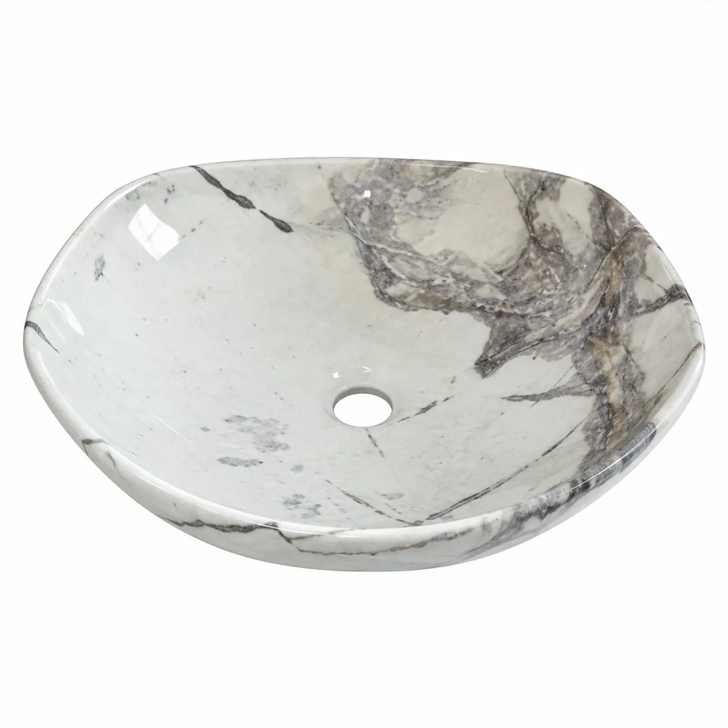 Lavamanos Sobreponer Breccia 42 × 38 × 14 cm 1