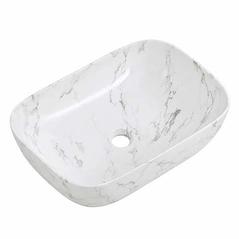 Lavamanos Rectangular Calacata 455 × 325 × 135