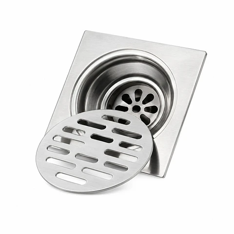 Rejilla de Piso en Acero Inoxidable 10 × 10