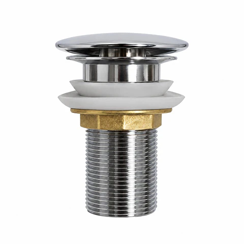 Desagüe de Push para Lavamanos en Zinc 9 cm