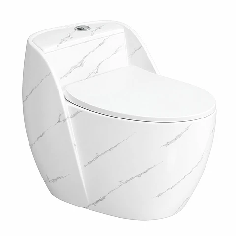 Sanitario One-Piece S-Trap 300 mm con Veta 680 × 450 × 590