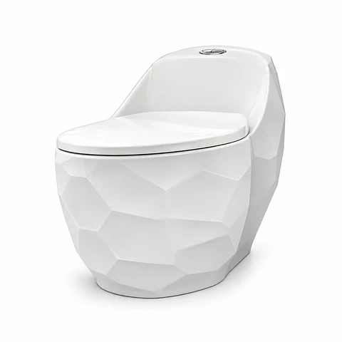 Sanitario 3D Blanco 670 × 470 × 625