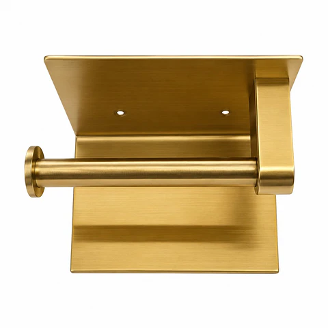 Portarollo Oro Cepillado
