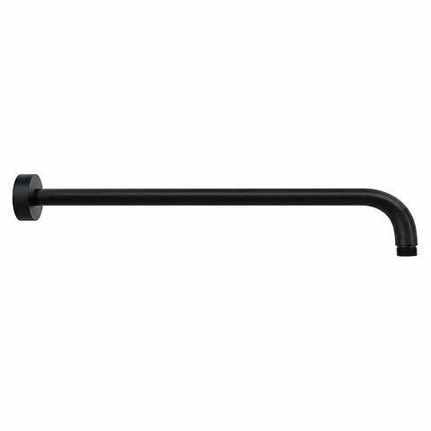 Tubo Extensión Ducha 50 cm Negro