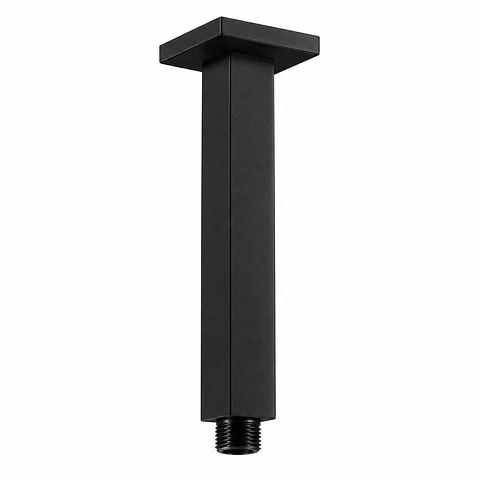 Tubo a Techo de 20 cm Negro