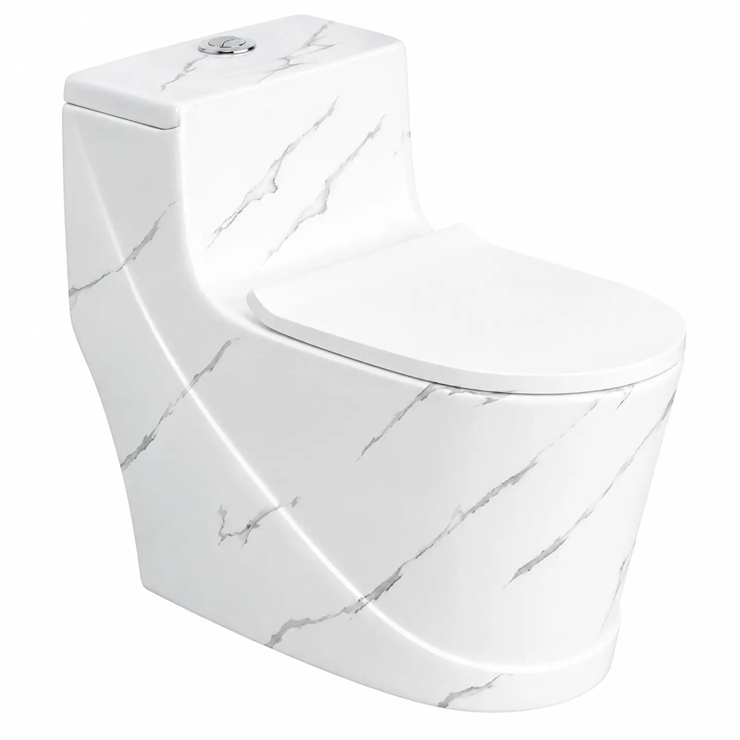 Sanitario One-Piece S-Trap 300 mm con Veta 680 × 375 × 630 1