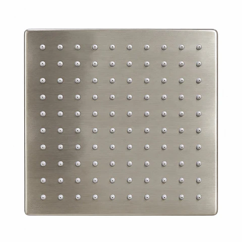 Regadera de 8" Cuadrada Satín