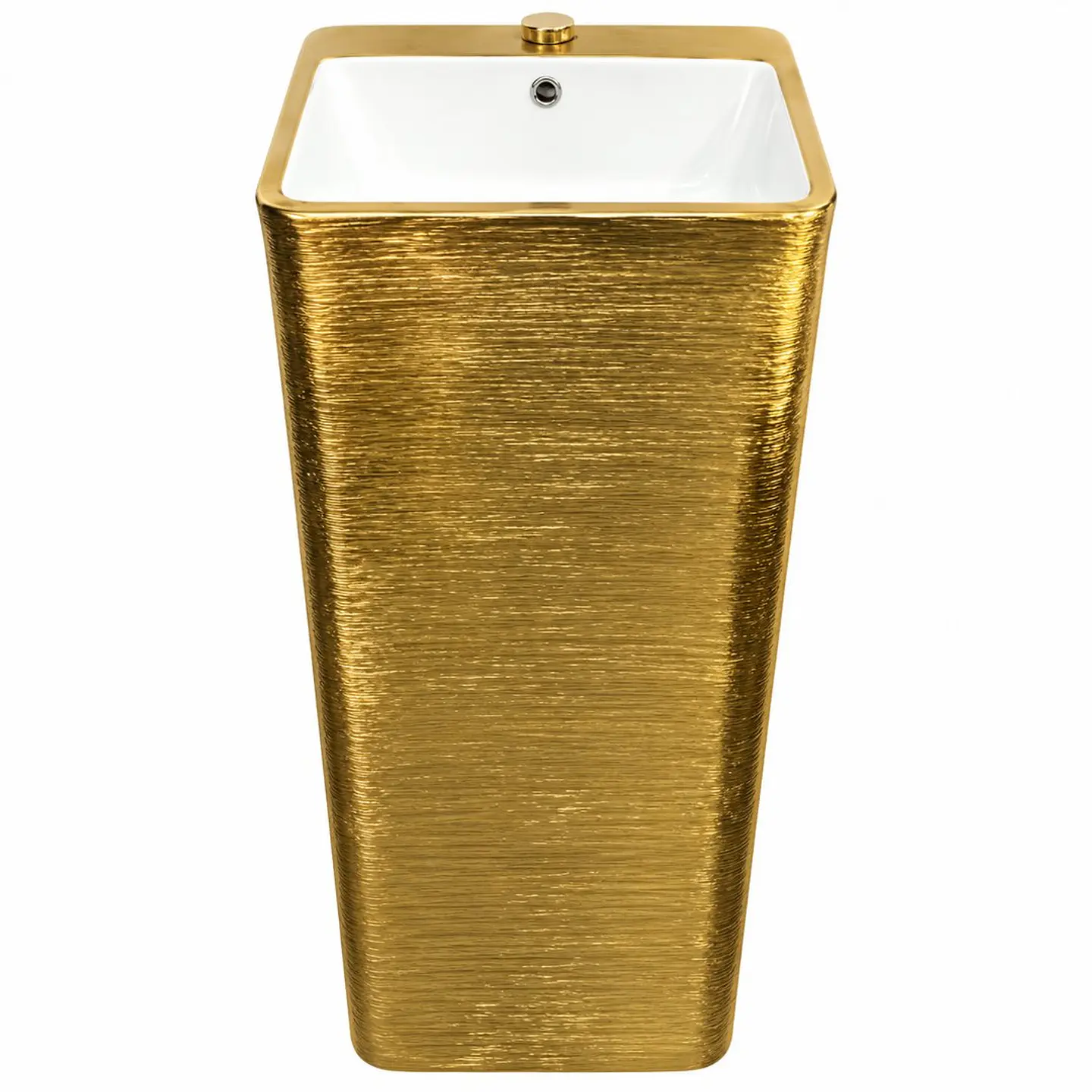 Lavamanos Pilon Oro Cuadrado 83 × 40 1