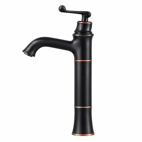 Monocontrol Lavamanos Alto Negro (ref. 7015H)