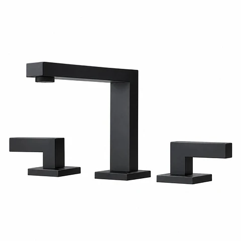 Monocontrol Lavamanos 8" Negro