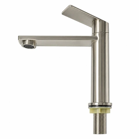 Llave Lavamanos Baja Lincon Satín