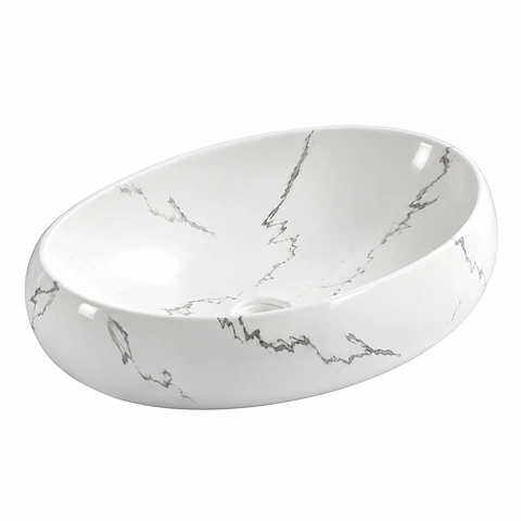 Lavamanos en Porcelana Ovalado Beta