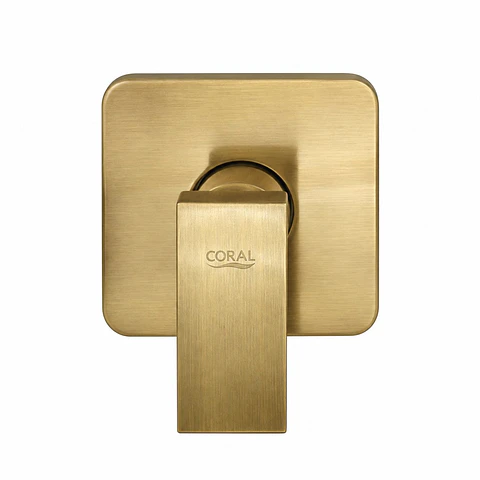 Monocontrol Ducha Coral Bronce Antiguo