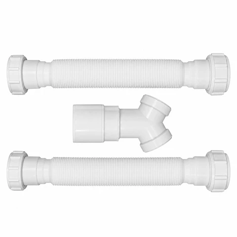 Sifón Flexible Doble