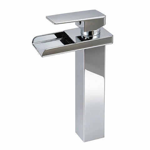 Monocontrol Lavamanos Cascada Alto Cromado