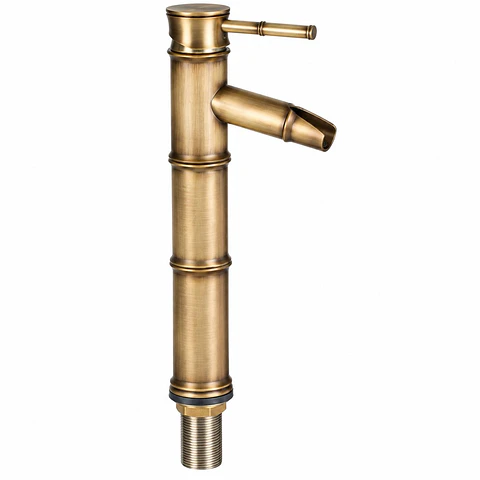 Monocontrol Lavamanos Alto Bambu Bronce