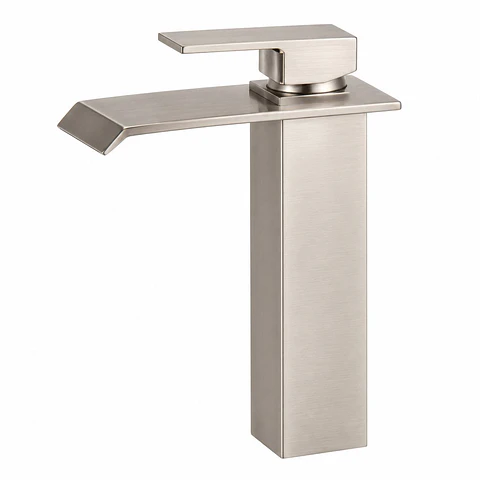 Monocontrol Lavamanos Alto Cascada Acero 304