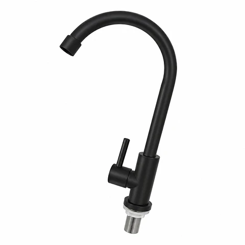 Llave Lavaplatos Negro Mate