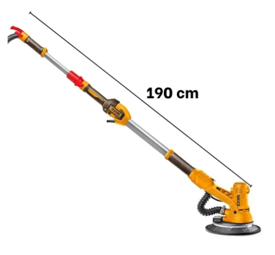 LIJADORA DE PARED INGCO 1050W 225MM DRYWALL DWS_10501_600-2300 rpm 2