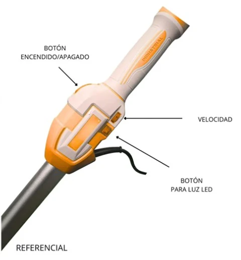 LIJADORA DE PARED INGCO 1050W DRYWALL DWS_105016 1000-2900rpm