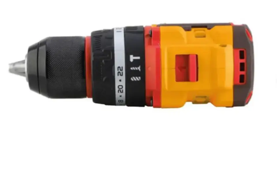 TALADRO CON PERCUTOR 66NM + 2 BATERÍAS + CARGADOR + MALETÍN 3
