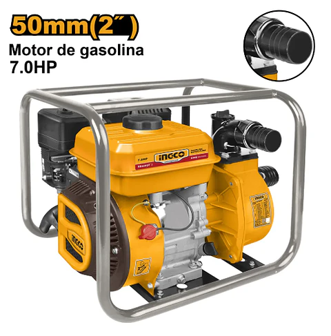 MOTOBOMBA A  NAFTA 550LT  28MT INGCO INDUSTRIAL 7 HP