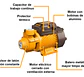 BOMBA DE AGUA  750W(1.0HP) 220 240V~60Hz - Miniatura 2