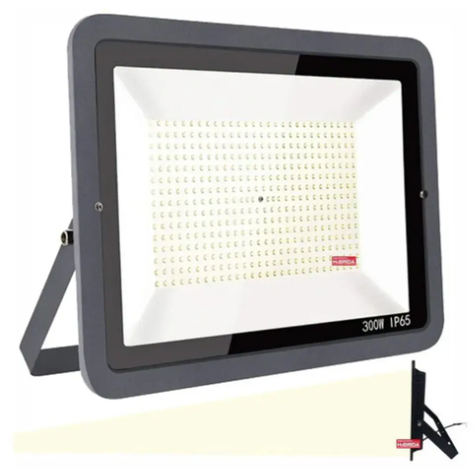 REFLECTOR LED 300W PROFESIONAL EXTERIOR LUZ BLANCA 1