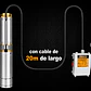 BOMBA  SUMERGIBLE  TUBO 1500W  2.0HP POZO + CONTROLADOR PARA BOMBA  - Miniatura 2