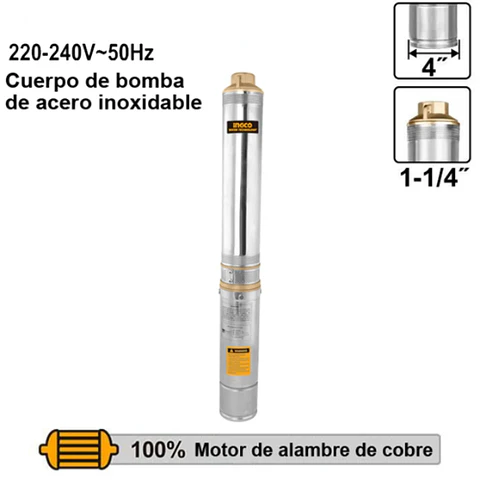 BOMBA  SUMERGIBLE  TUBO 1500W  2.0HP POZO + CONTROLADOR PARA BOMBA 