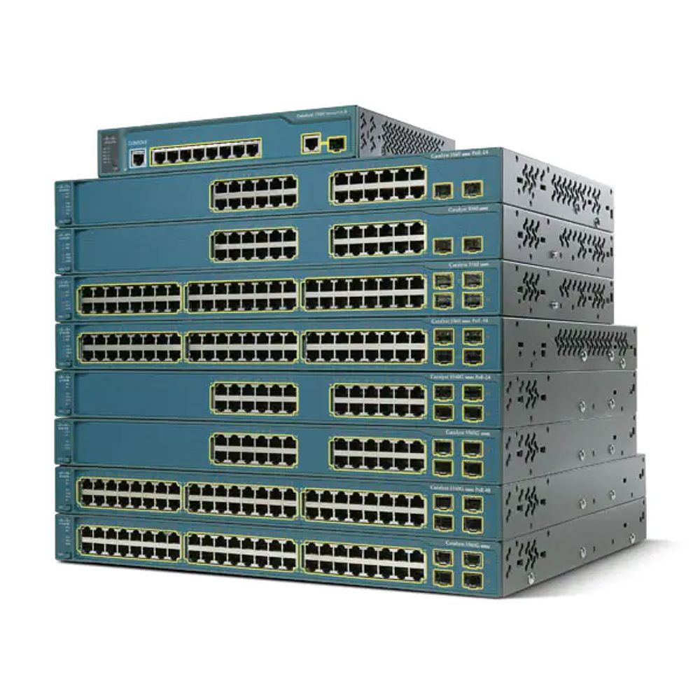 Lote de 10 Switch Cisco 2960-48 PoE (Refurbished)