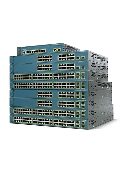 Lote de 10 Switch Cisco 3560g-24 PoE (Refurbished)