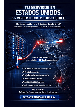 Servidor en Hosting USA
