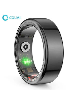 Titanium Steel Smart Ring with Health Monitoring, IP68 Waterproof, and Multi-sport Modes