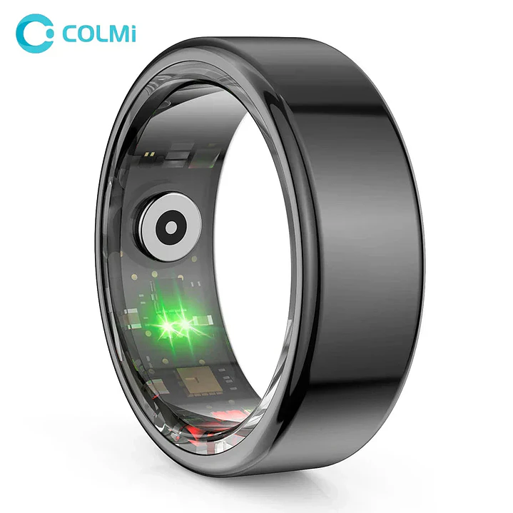 Titanium Steel Smart Ring with Health Monitoring, IP68 Waterproof, and Multi-sport Modes 2