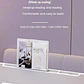 Foldable Radiator-Adjustable Laptop Desk with Drawer - Thumbnail 3